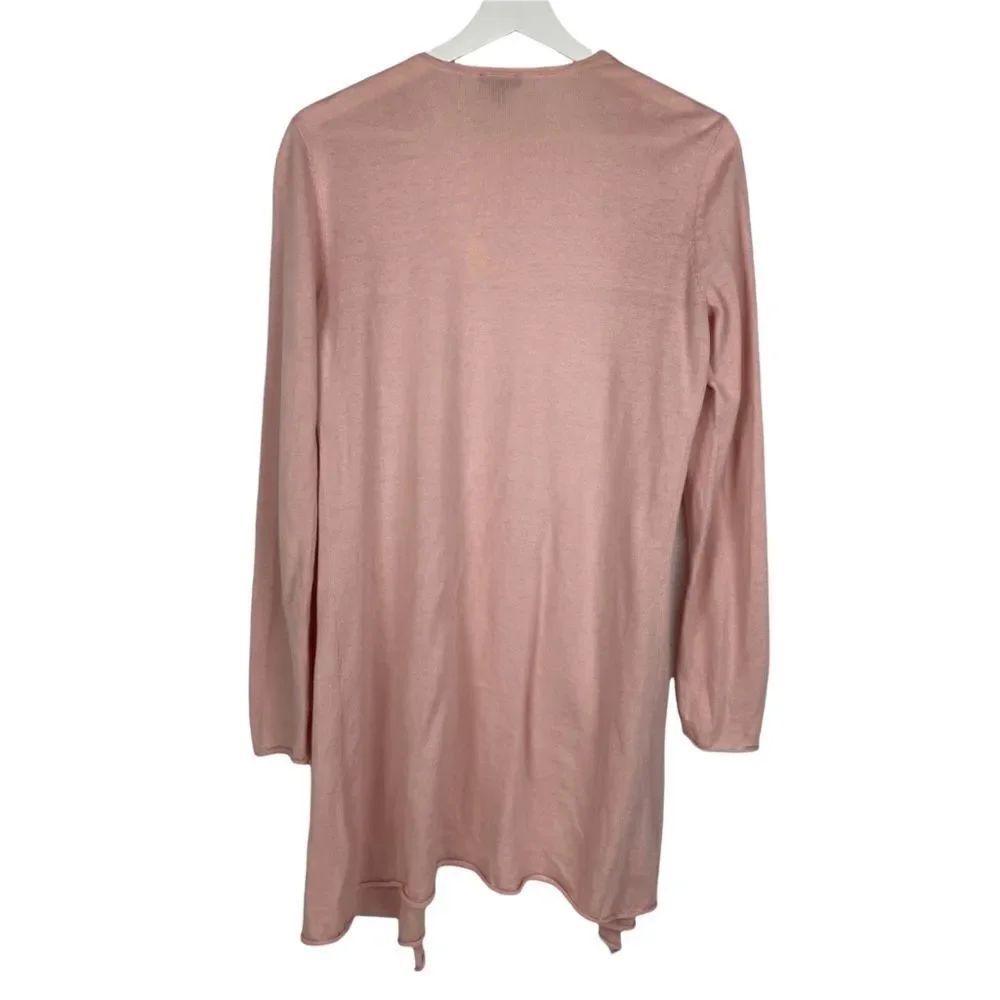 Talbots Long Open Front Roll Hem Cardigan size XS - Picture 2 of 4